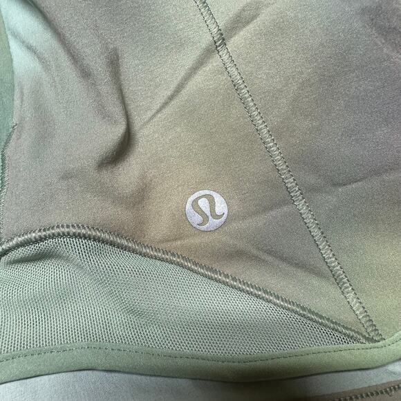 Lululemon Hotty Hot High-Rise Lined Short 4" Chroma Drift Green Size 2 NWT - Picture 7 of 12